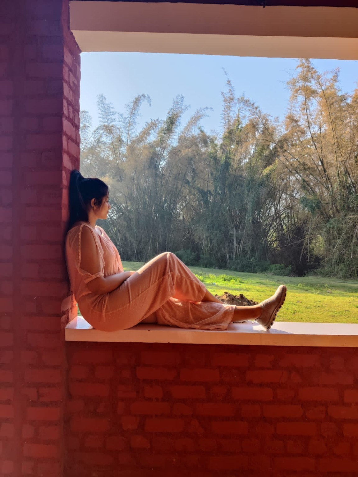 Quiet window-side view at Runnel View